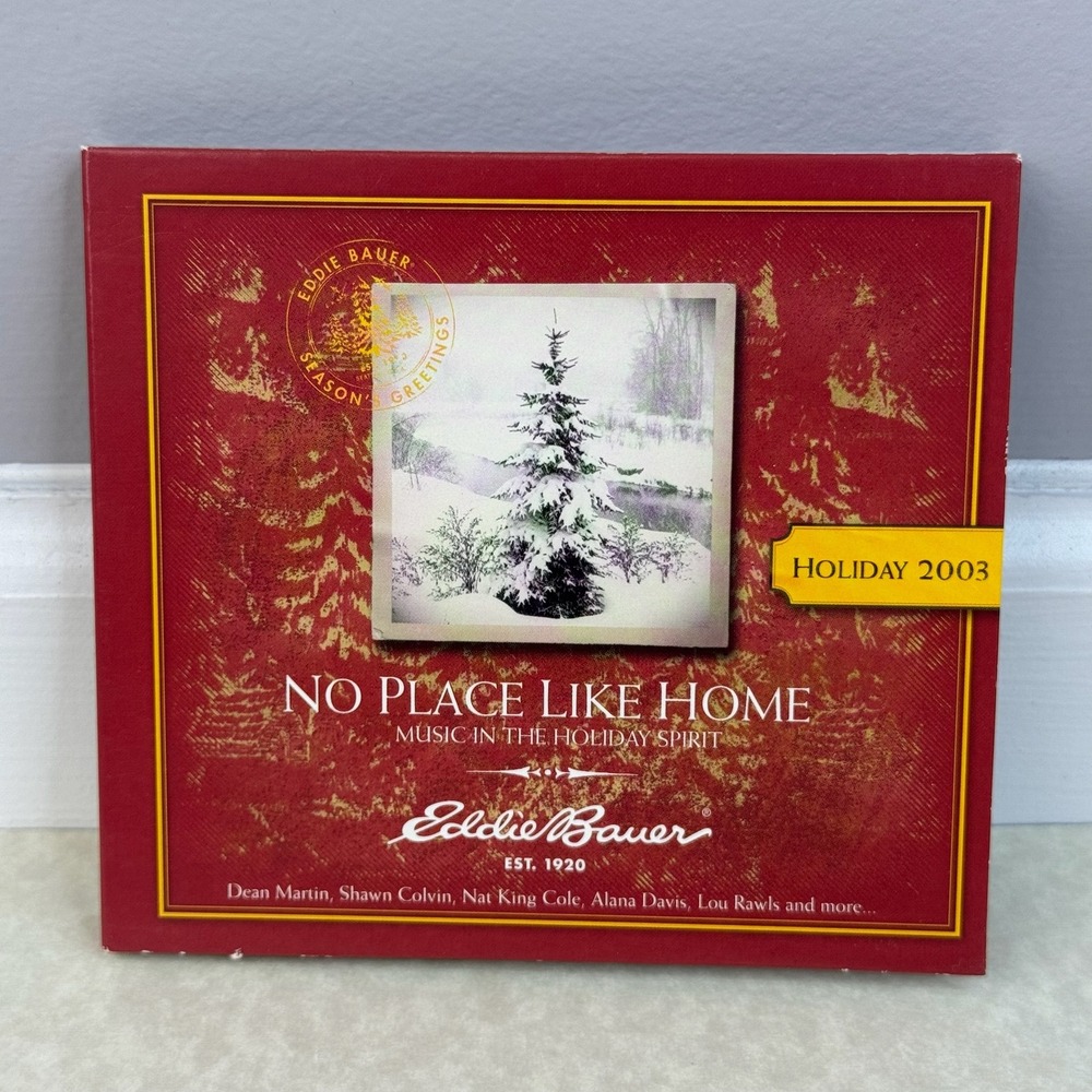 Eddie Bauer Holiday CD‎ No Place Like Home Music Dean Martin Shawn Colvin